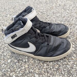 Nike Kids Black and White Sneakers